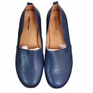 COMFORTVIEW 9ww blue slip on loafer
